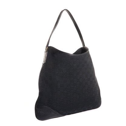 Gucci Monogram New Britt Medium Hobo Black 3 of 9