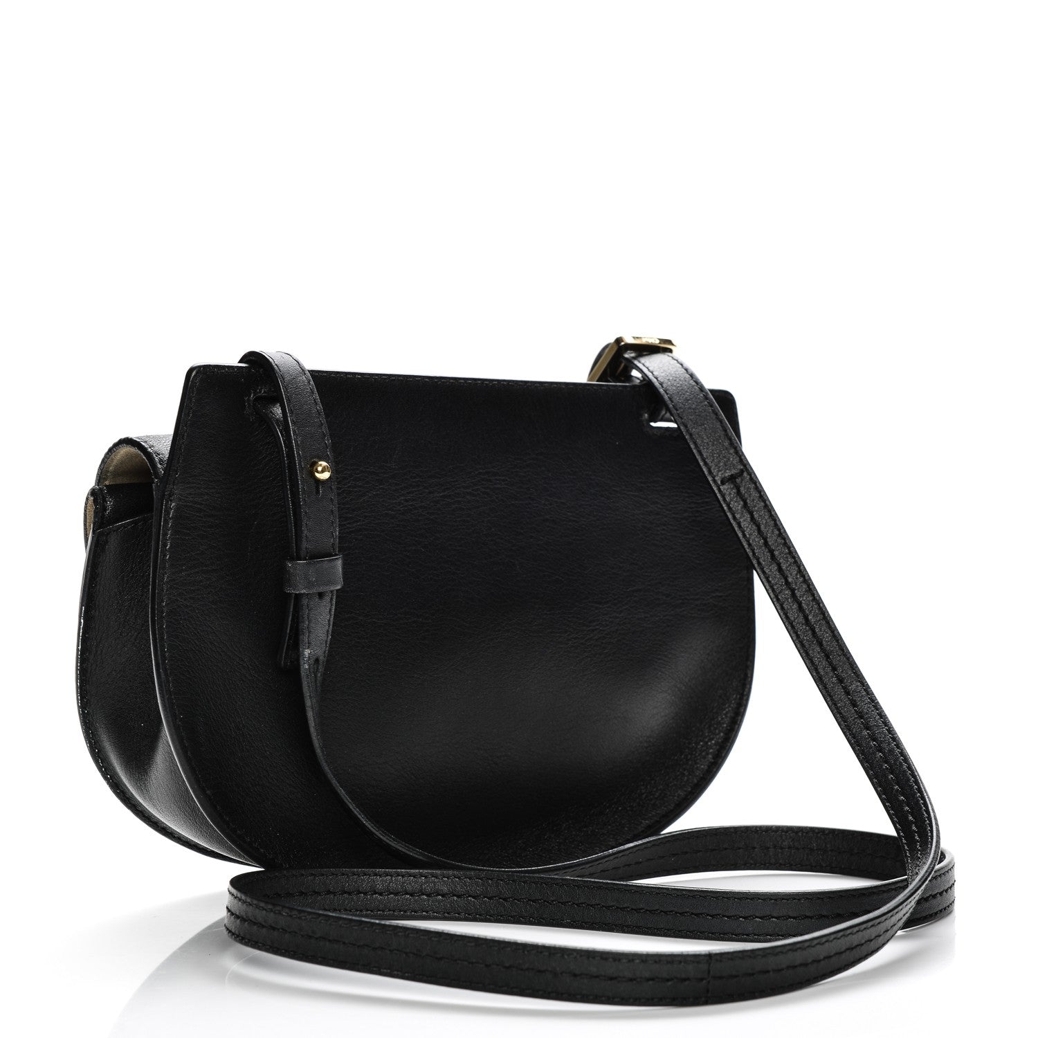 Chloe Calfskin Mini Georgia Crossbody Bag Black 3 of 7
