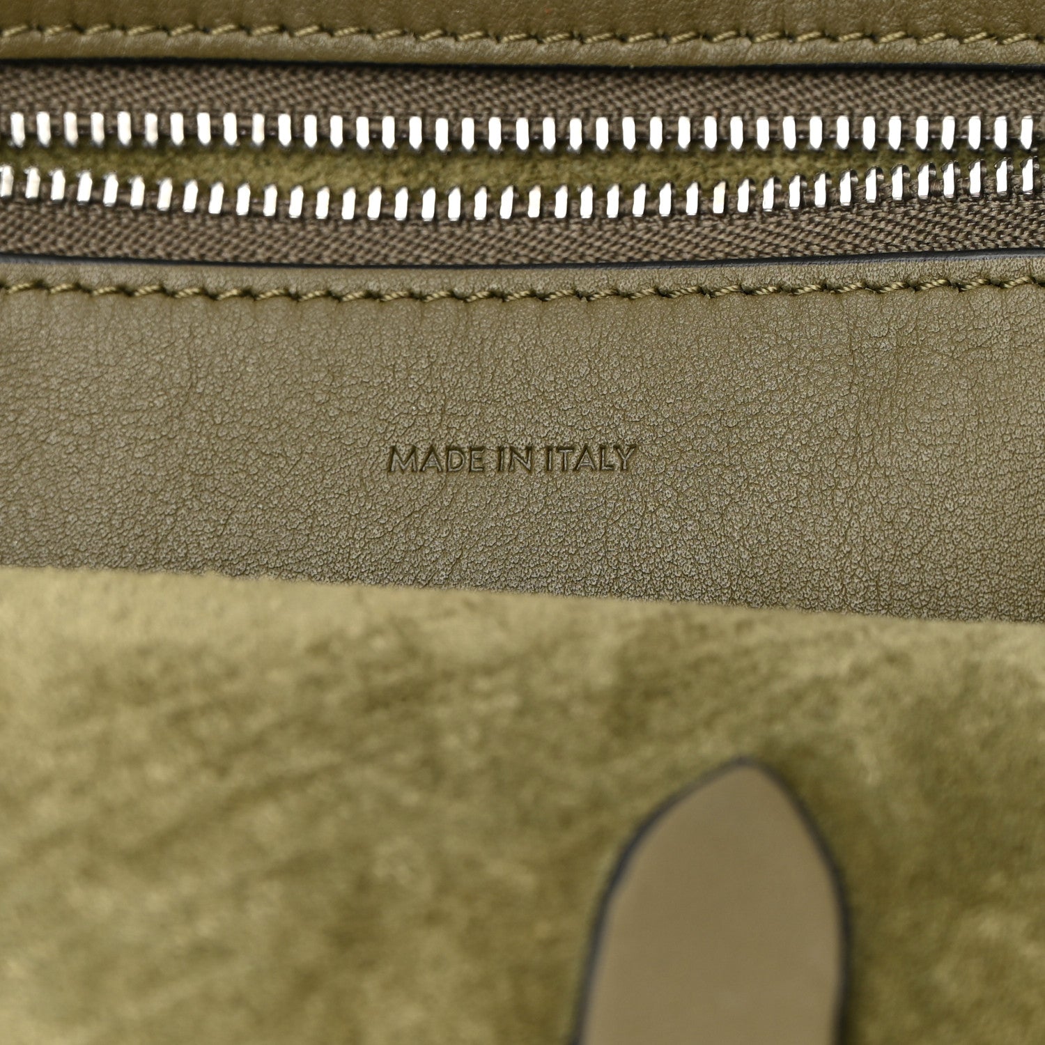 Celine Smooth Calfskin Small Big Bag Army Green 7 of 16