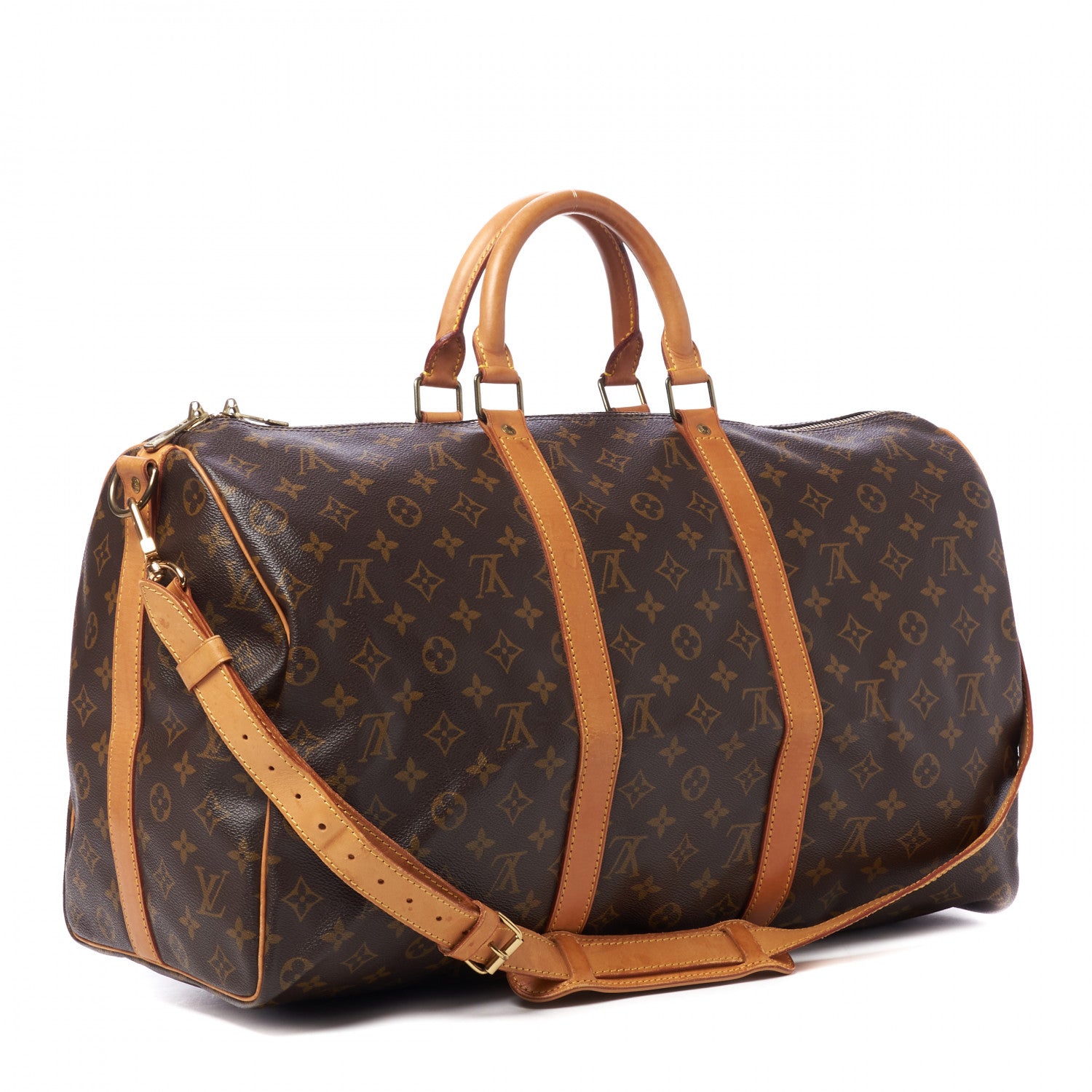 Louis Vuitton Monogram Keepall Bandouliere 50 3 of 11