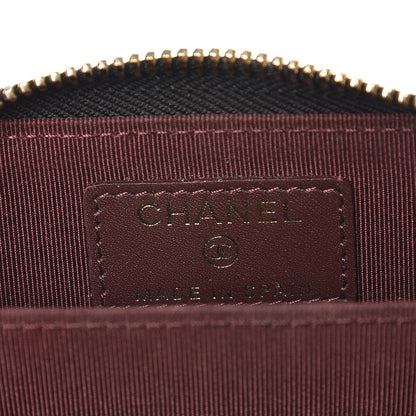 Chanel Caviar Quilted Zip Coin Purse Black 6 of 8
