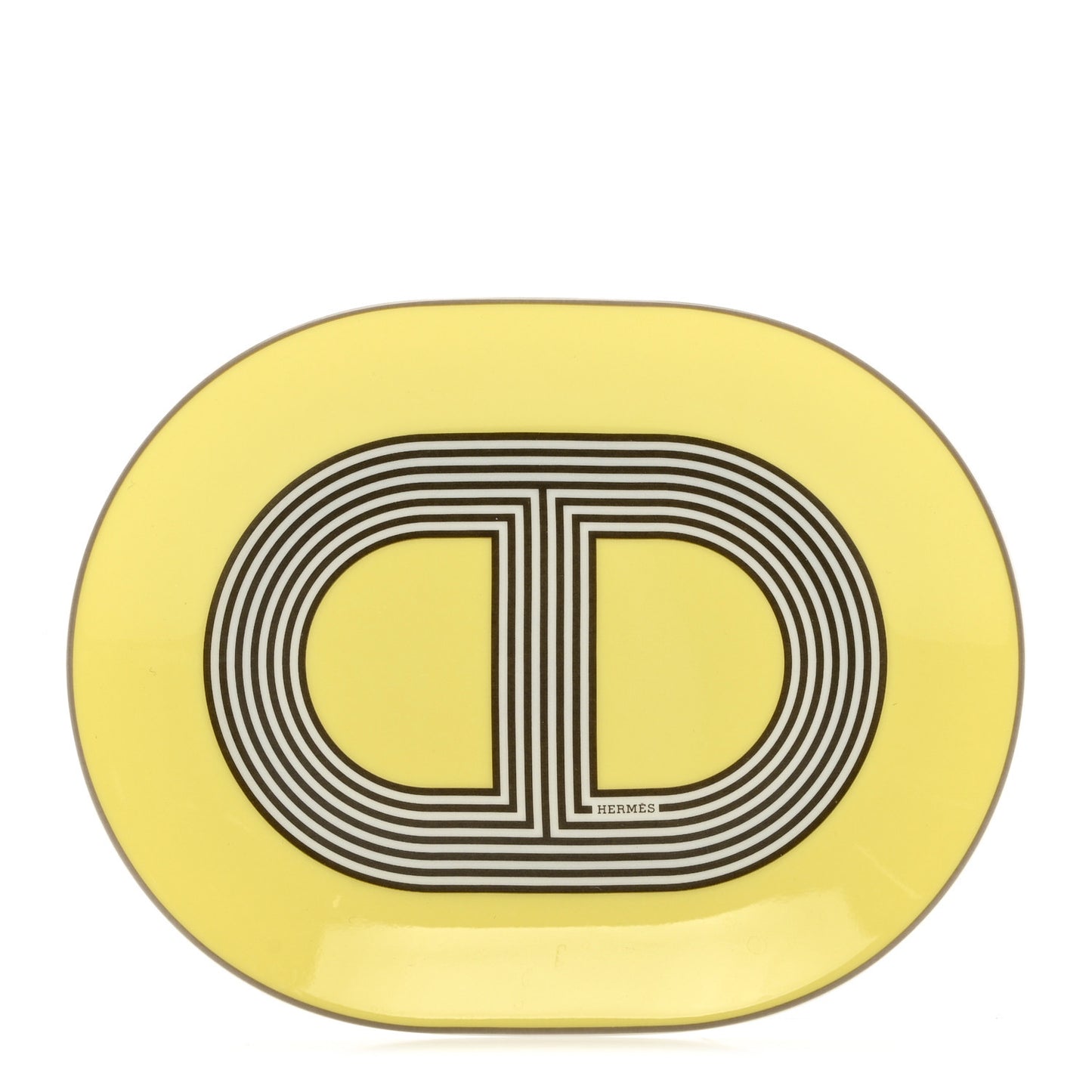 Porcelain Rallye 24 Mini Oval Plate