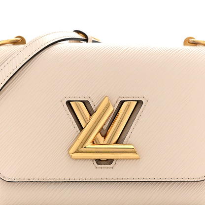 Louis Vuitton Epi Twist Bi-Color Chain Shoulder Bag PM Quartz White 8 of 10