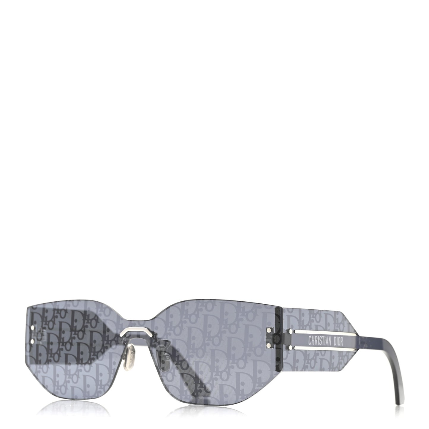 Acetate Oblique DiorClub Shield Sunglasses M6U Blue