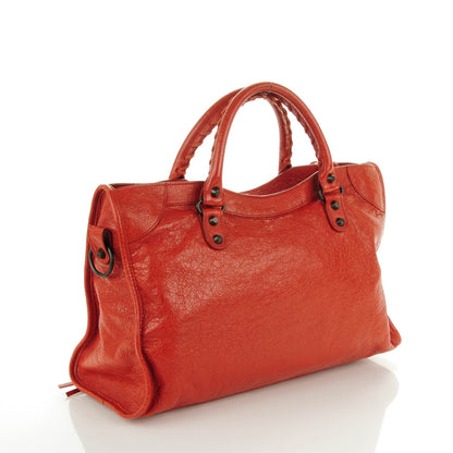 Balenciaga Agneau Classic Hardware City Rouge Ambre 3 of 8