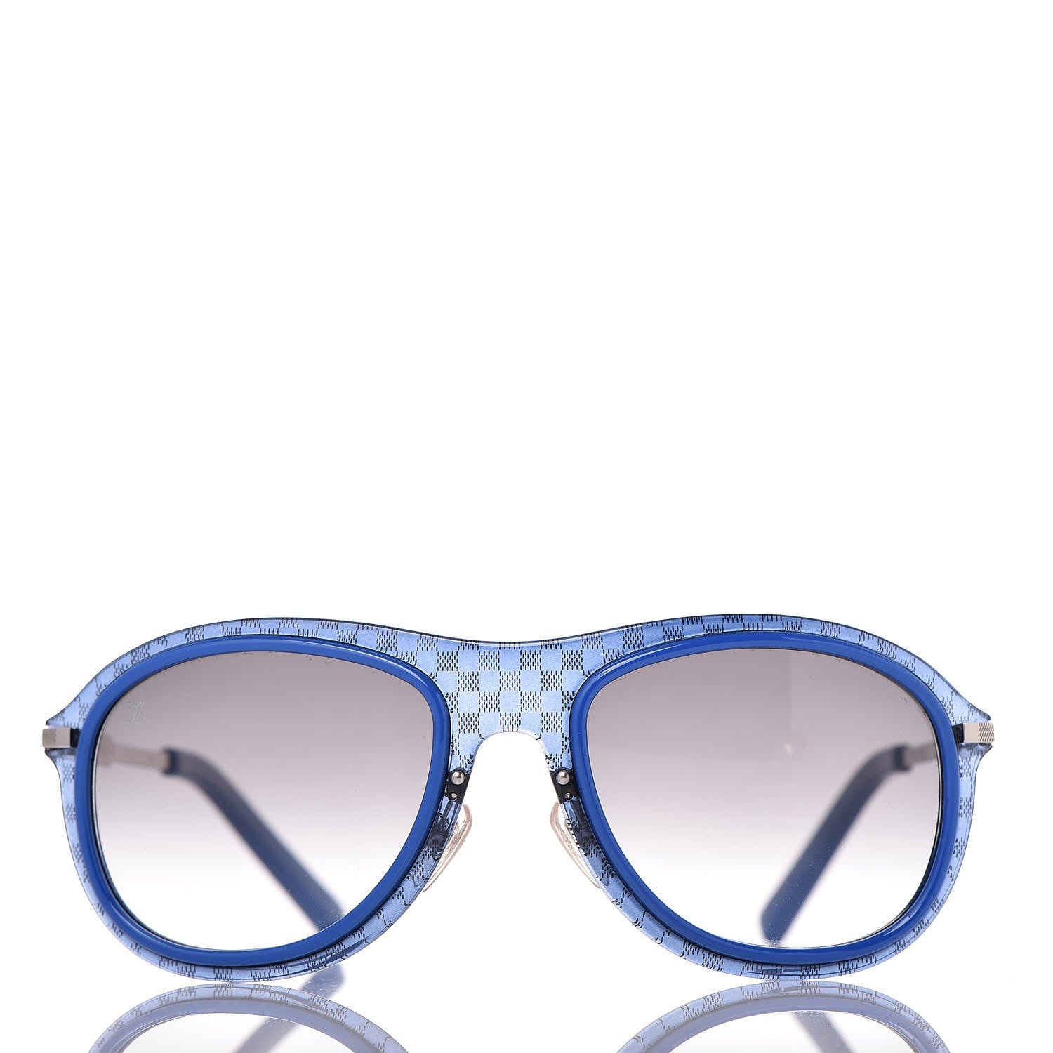 Louis Vuitton Damier Impulsion Sunglasses Z0424U Blue 2 of 7