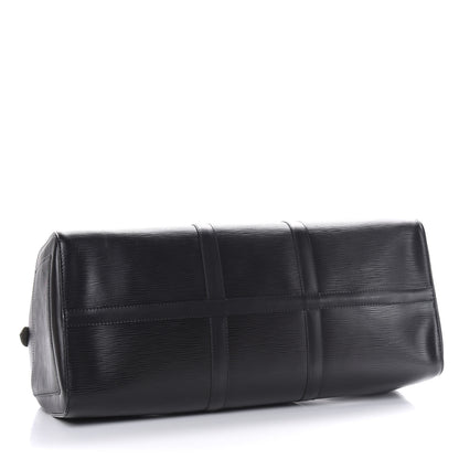 Louis Vuitton Epi Keepall 50 Black 3 of 10