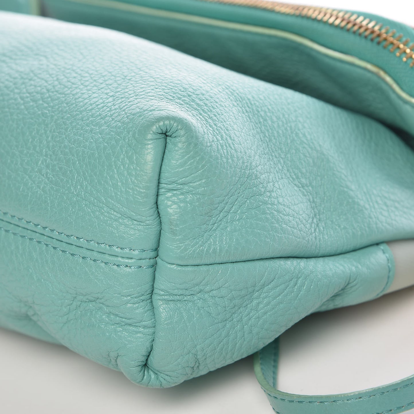 Deerskin House Check Fold Over Crossbody Bright Mint