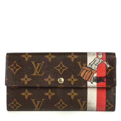 Louis Vuitton Monogram Groom Sarah Wallet 1 of 8