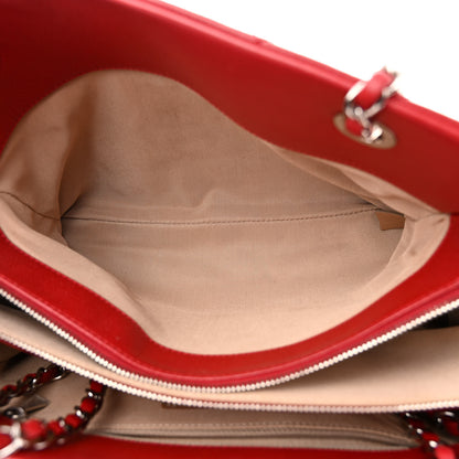 Chanel Caviar Quilted Timeless CC Soft Tote Red 5 of 16