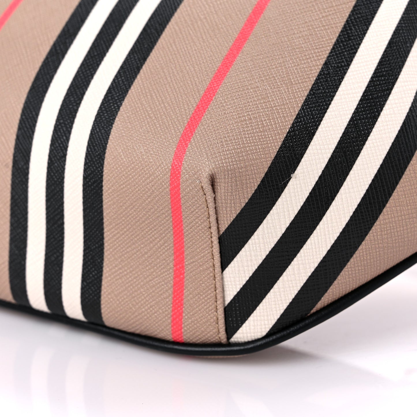 E-Canvas Icon Stripe Sonny Bum Bag Archive Beige