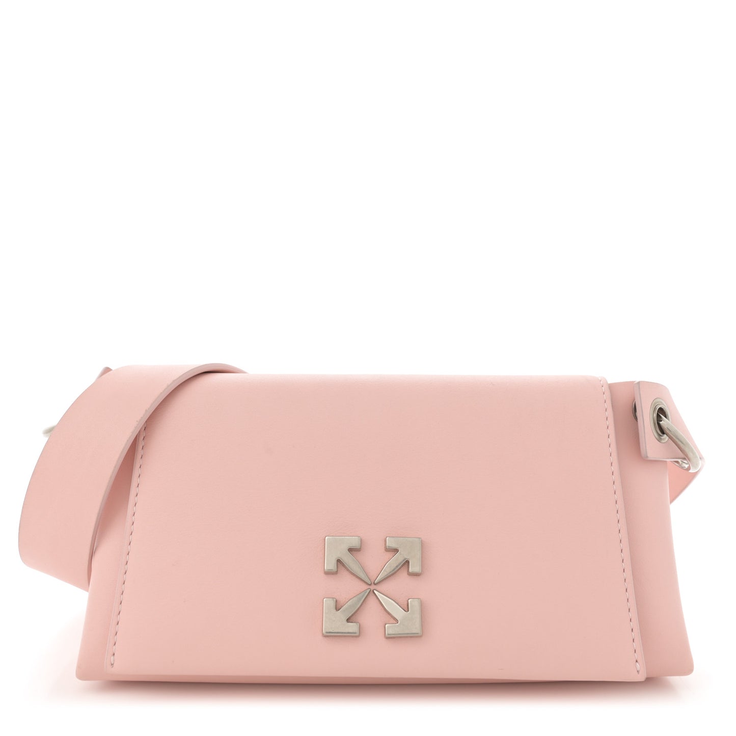 Calfskin Arrow 19 Shoulder Bag Pink