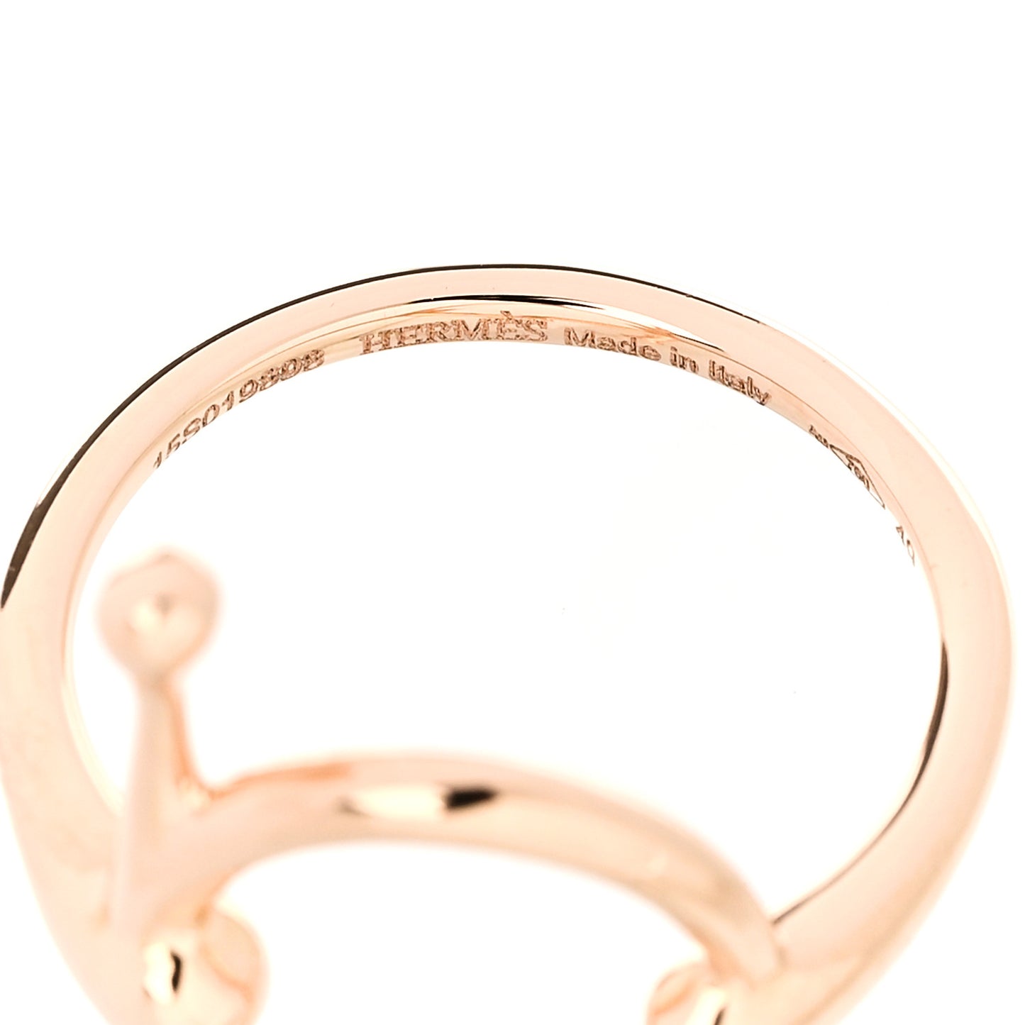 18K Rose Gold PM Filet D'Or Ring 49 4.75