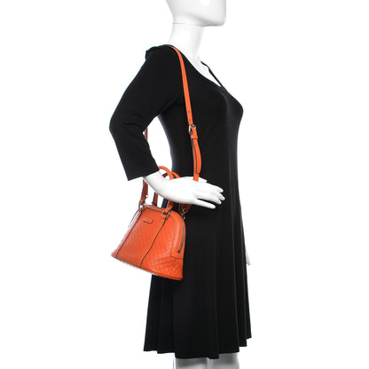 Gucci Microguccissima Mini Dome Bag Sun Orange 2 of 10