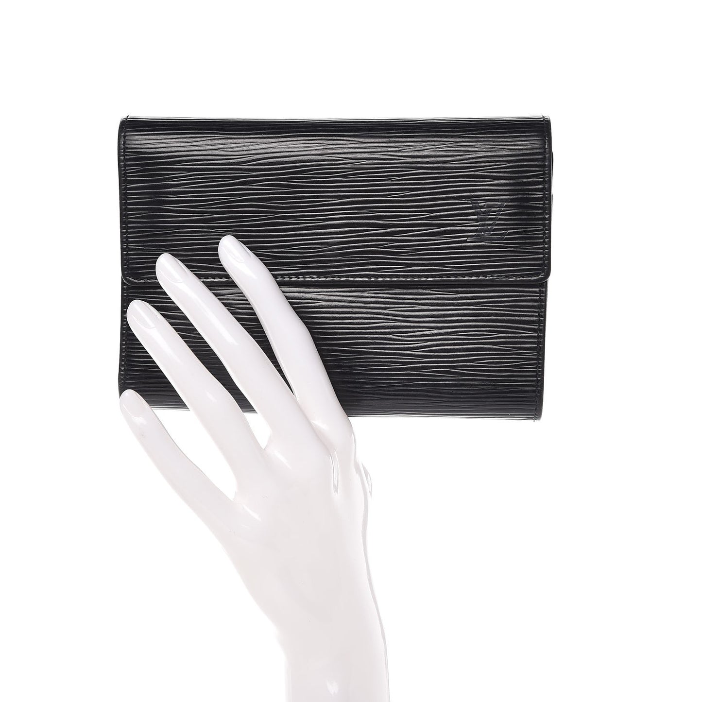Epi Porte Tresor Etui Papiers Wallet Black