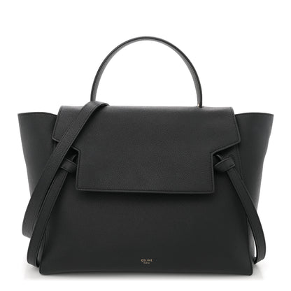 Celine Grained Calfskin Mini Belt Bag Black 1 of 10