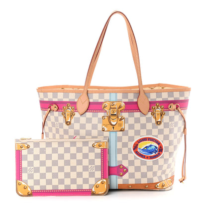 Louis Vuitton Damier Azur Summer Trunks Hawaii Neo Neverfull MM 1 of 11