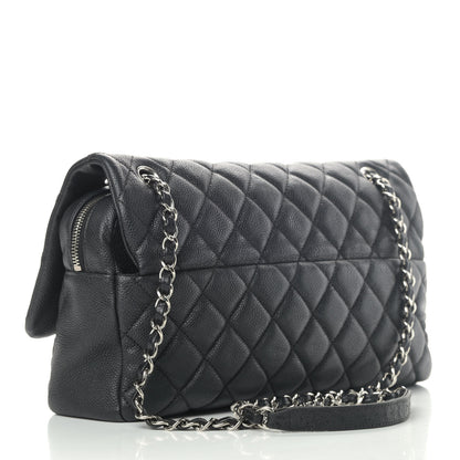 Chanel Caviar Quilted Jumbo Easy Flap Black 2 of 5