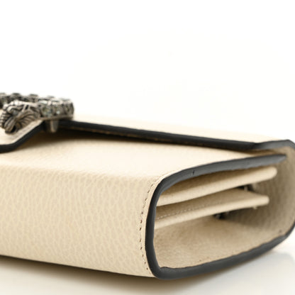 Gucci Dollar Calfskin Mini Dionysus Chain Wallet Mystic White 11 of 11