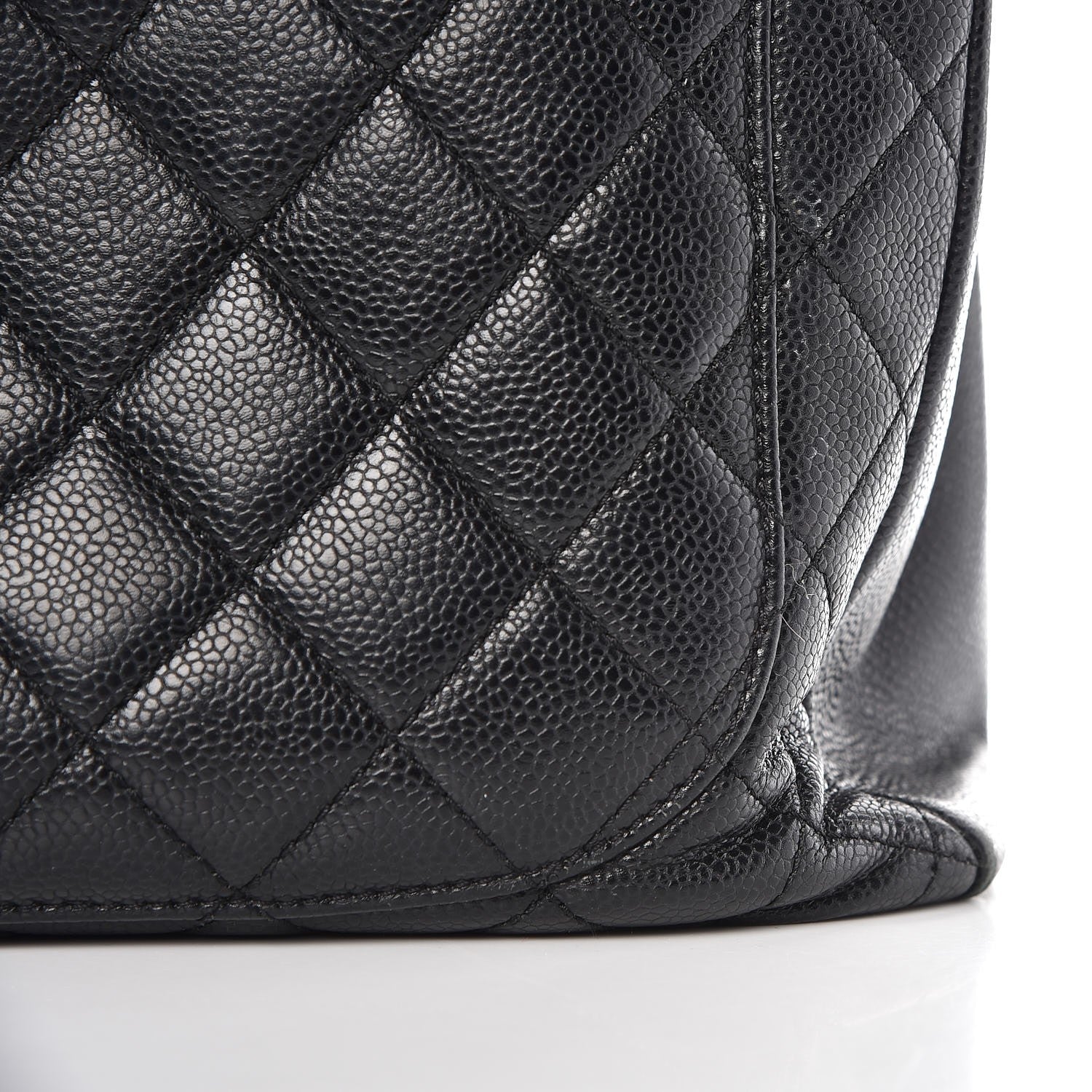 Chanel Caviar Quilted Grand Shopping Tote GST Black 12 of 16
