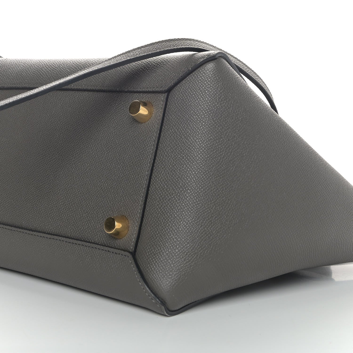 Celine Grained Calfskin Mini Belt Bag Grey 9 of 9