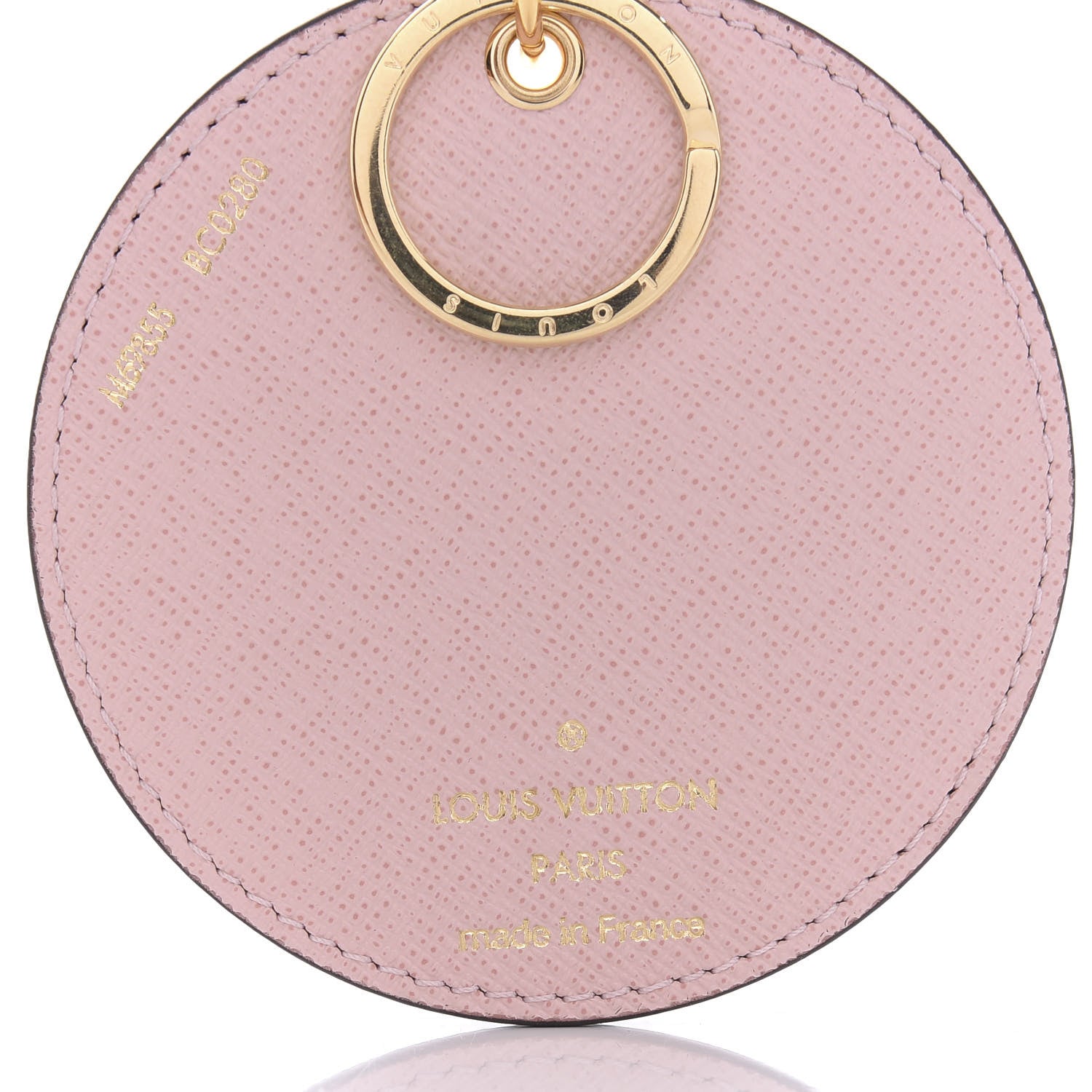 Louis Vuitton Monogram 2020 Christmas Animation Big Wheel Bag Charm Key Ring Rose Ballerine 3 of 4