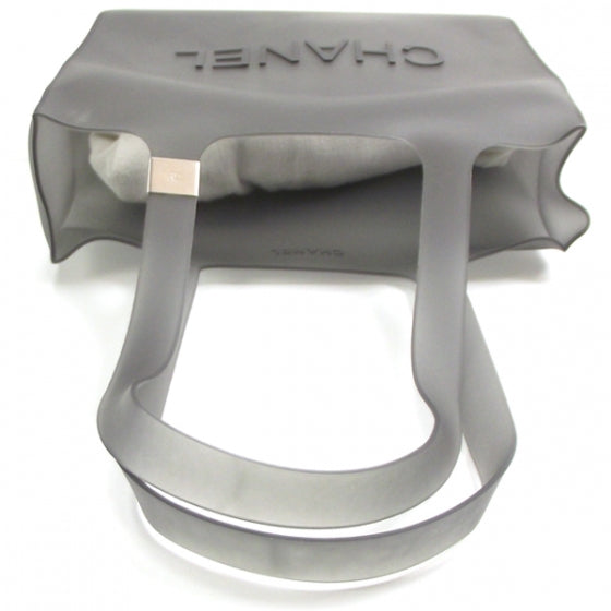 Jelly Rubber Tote Bag Gray