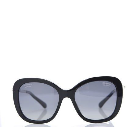 Chanel Pearl Square Polarized Sunglasses 5427-H Black 3 of 8