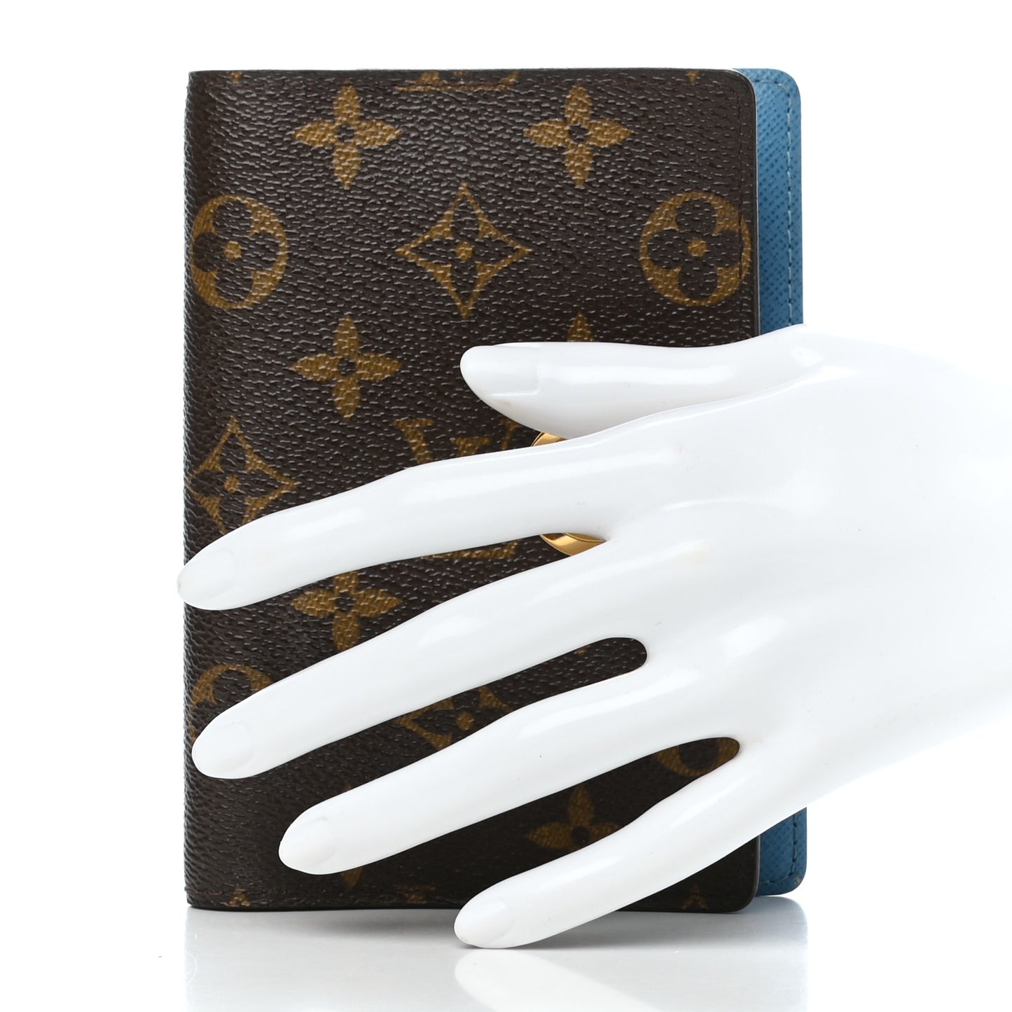 Monogram Koala Small Ring Agenda Cover Blue