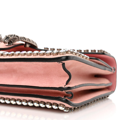 Gucci Suede Crystal Small Dionysus Shoulder Bag Peonia 10 of 14