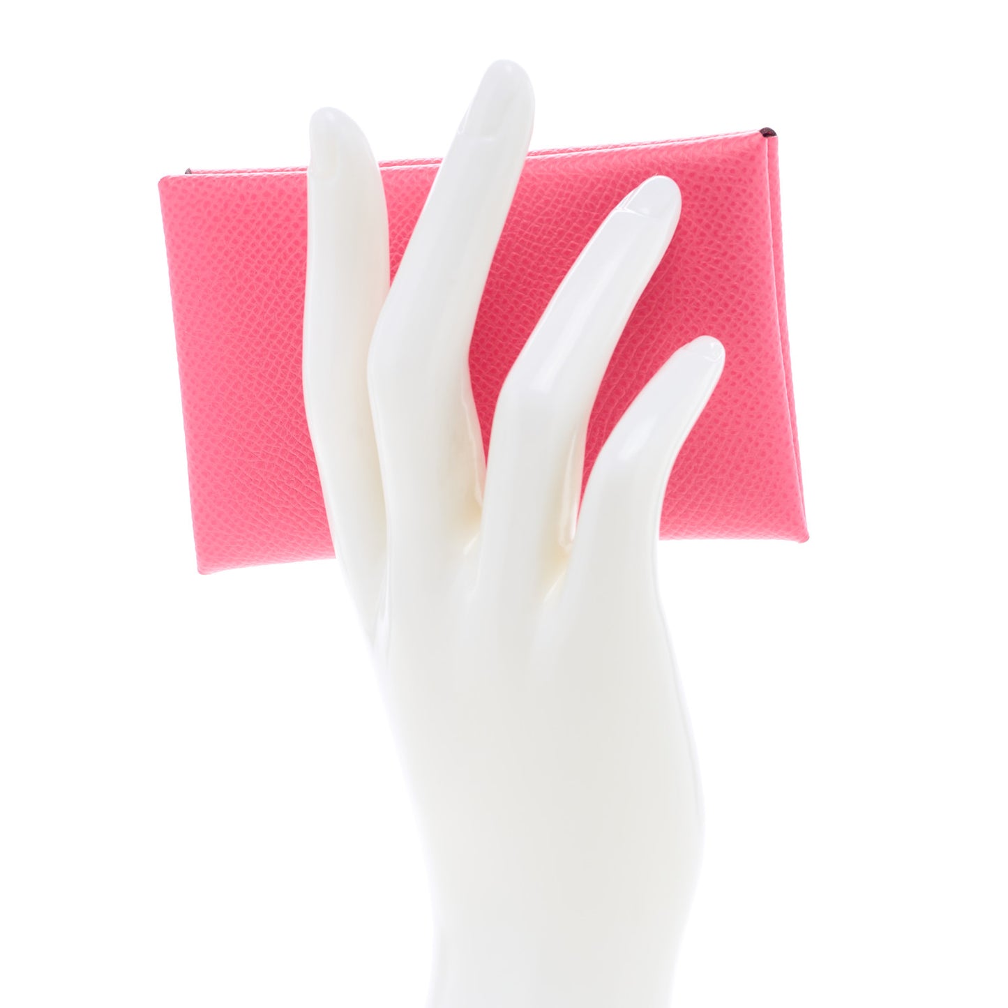 Epsom Calvi Card Case Rose Azalee