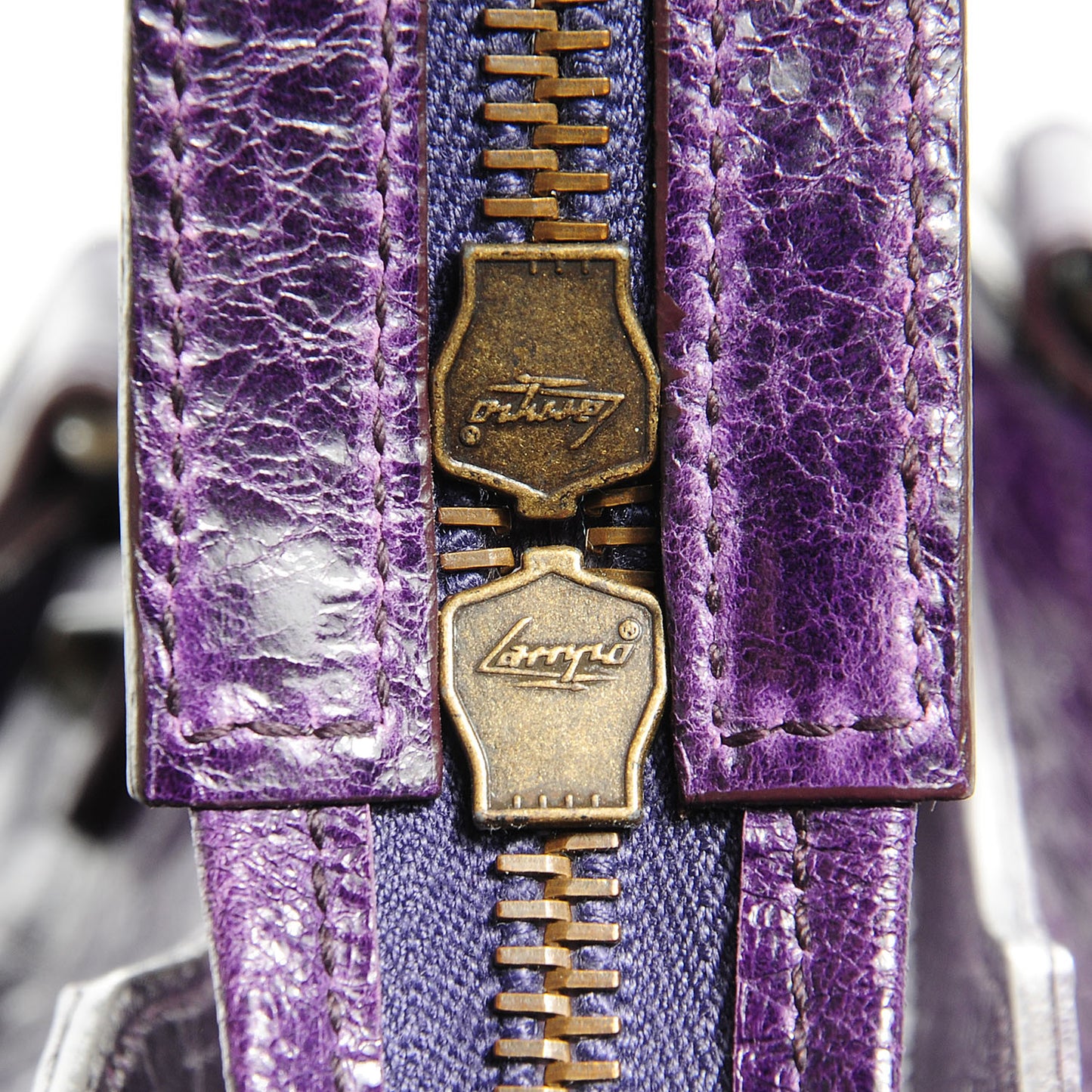 Chevre Step Bag Violet