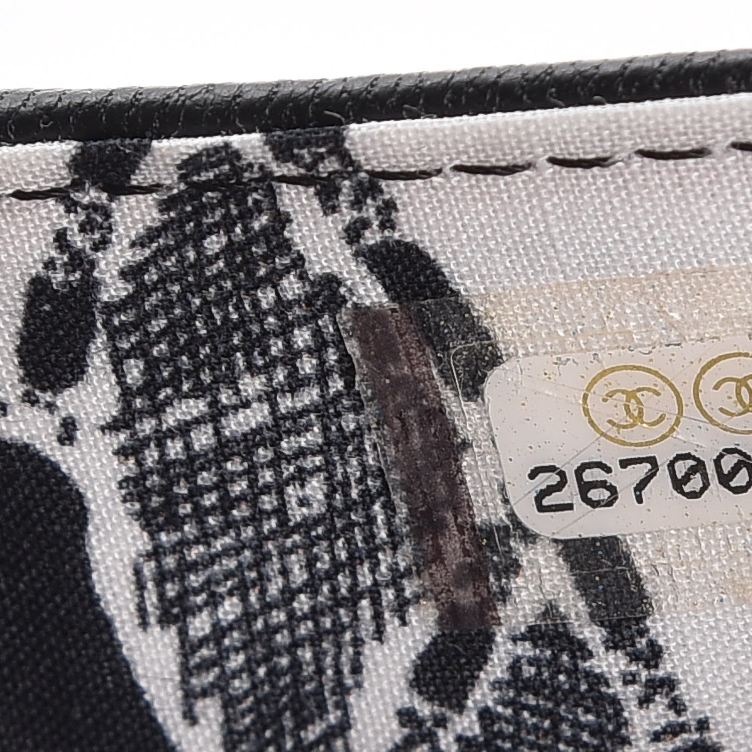 Chanel Goatskin CC Flap Wallet Black 8 of 9