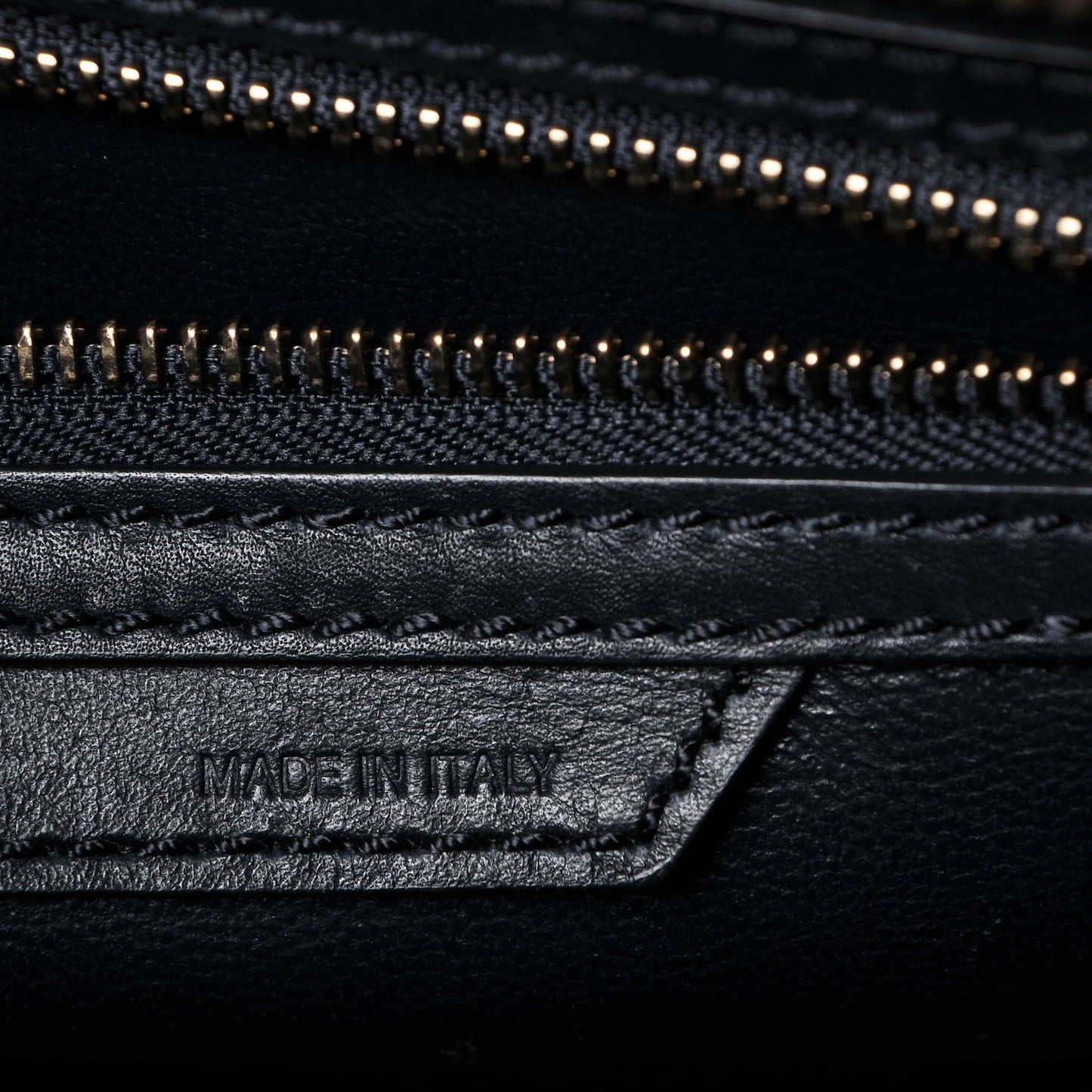 Smooth Calfskin Mini Luggage Navy Blue