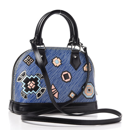Louis Vuitton Epi Azteque Alma BB Denim Light 3 of 9
