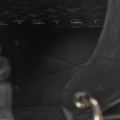 Louis Vuitton Mahina Carmel Hobo Black 5 of 11