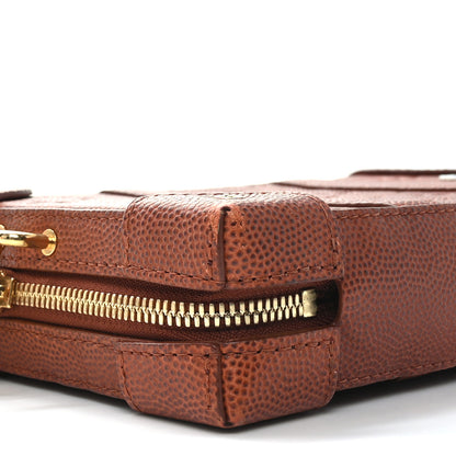 Louis Vuitton X NBA Monogram Embossed Ball Grain Cowhide Soft Trunk Wallet Brown 8 of 9