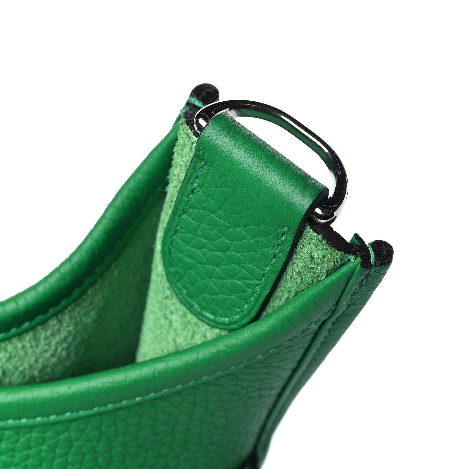 Hermes Taurillon Clemence Evelyne III PM Bambou 12 of 12
