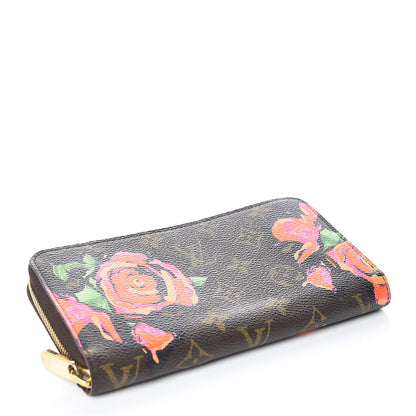 Louis Vuitton Monogram Roses Zippy Wallet 4 of 11