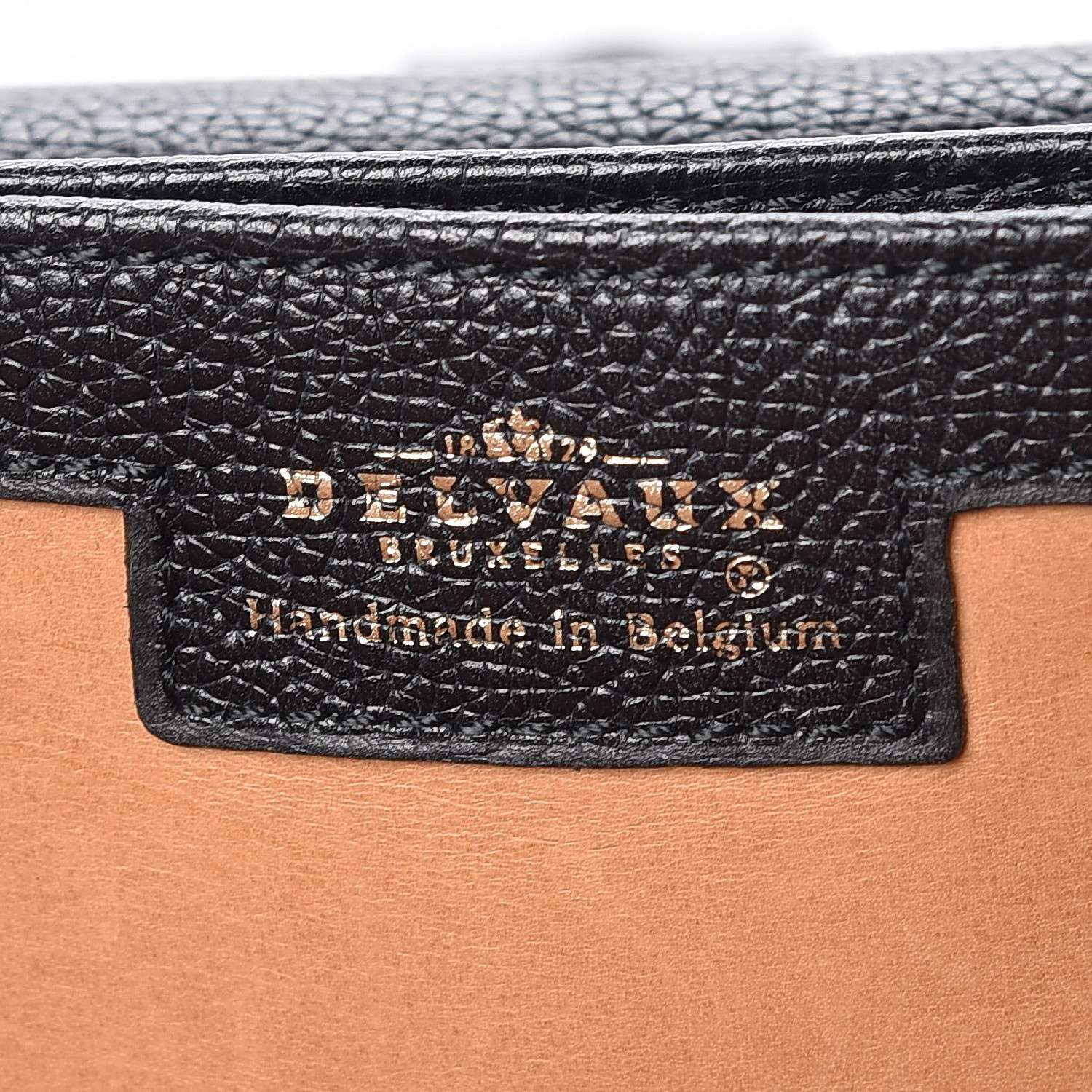 Delvaux Grained Calfskin Brillant Briefcase Black 10 of 23