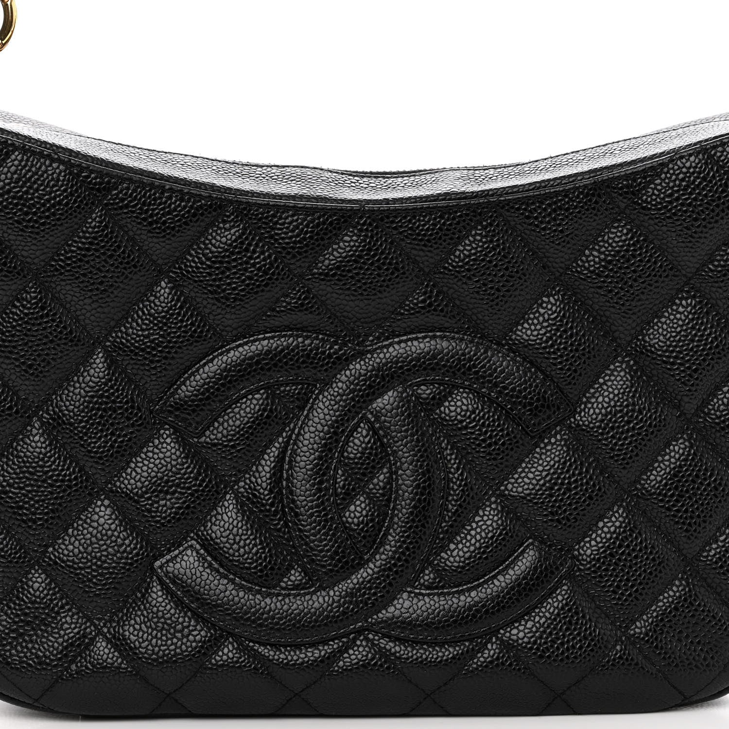 Chanel Caviar Quilted Timeless CC Shoulder Bag Black 8 of 10