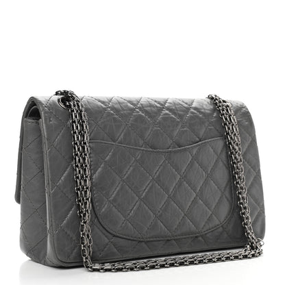 Chanel Aged Calfskin Quilted 2.55 Reissue 226 Flap Grey 3 of 11