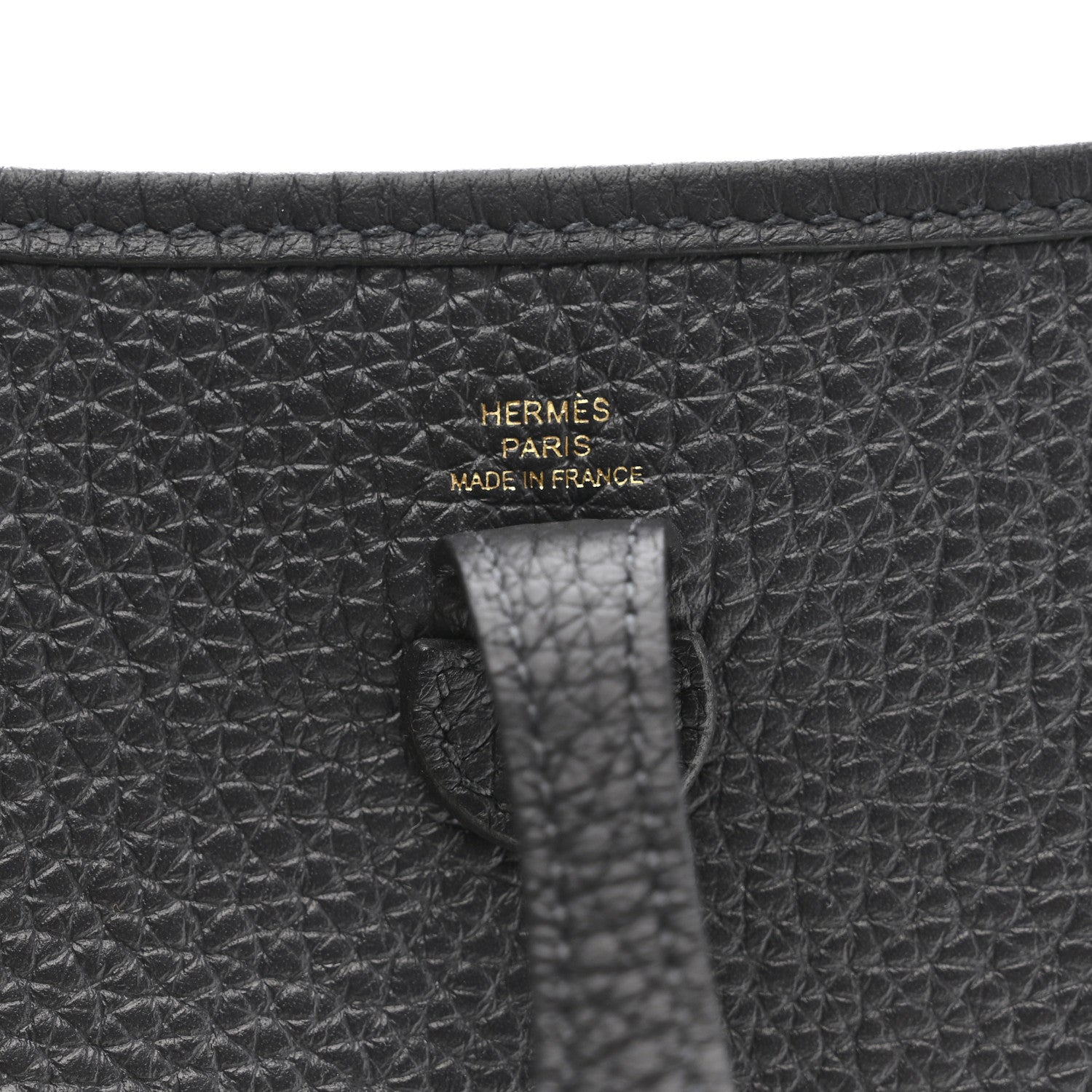 Hermes Taurillon Clemence Evelyne TPM Plomb 6 of 10