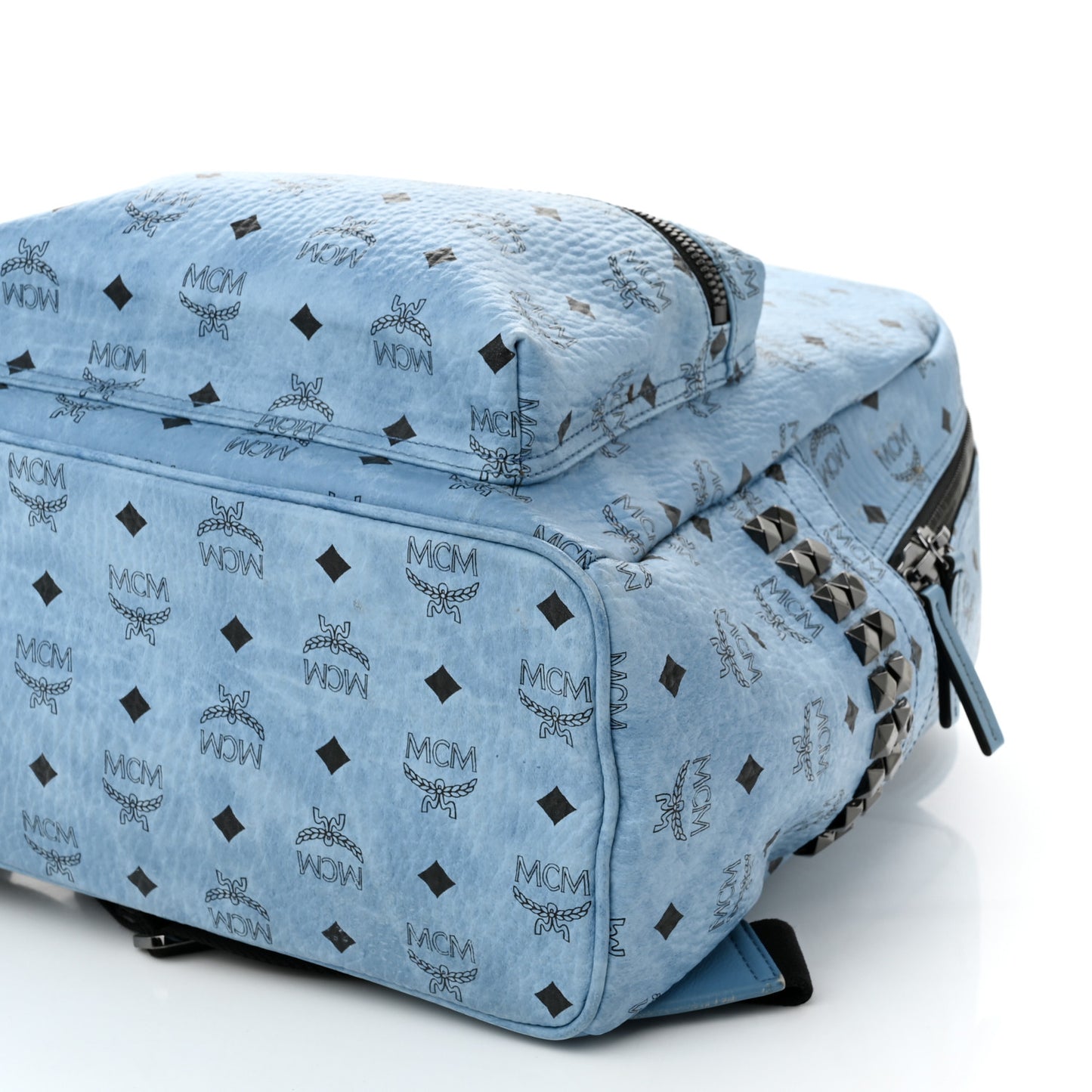 Visetos Medium Side Stud Stark Backpack Light Blue