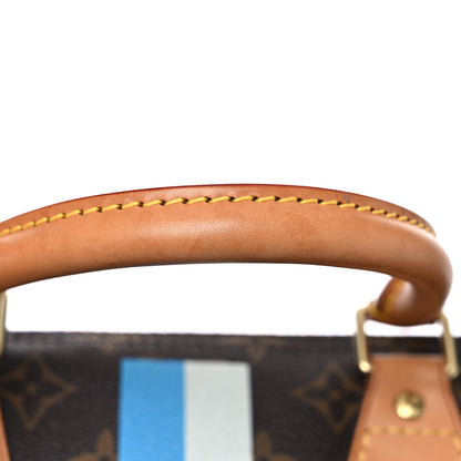 Louis Vuitton Monogram My LV Heritage Speedy Bandouliere 40 Gris Blue Clair 28 of 40