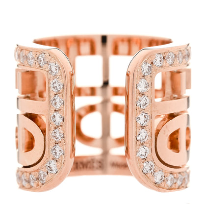 Hermes 18K Rose Gold Diamond Chaine d'ancre Divine Ear Cuff 3 of 7