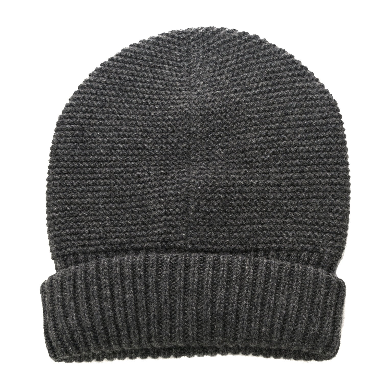 Hermes Cashmere Knit Boston Beanie Hat L Gris Chine 2 of 7