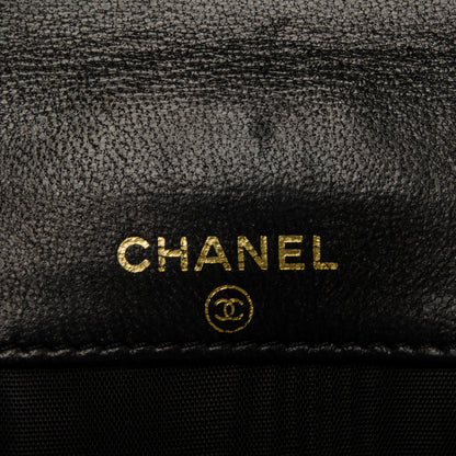 Chanel Caviar Timeless CC Compact French Wallet Black 5 of 8