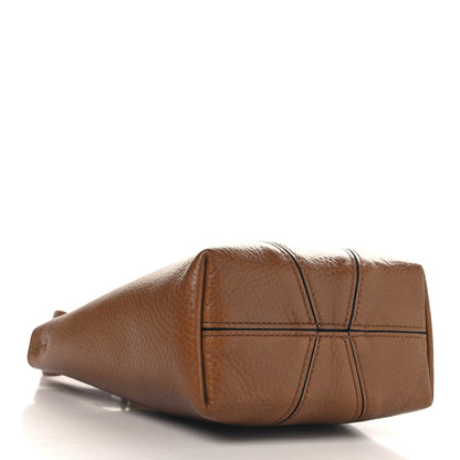 Chloe Grained Calfskin Small Spin Tote Clay Brown 4 of 11