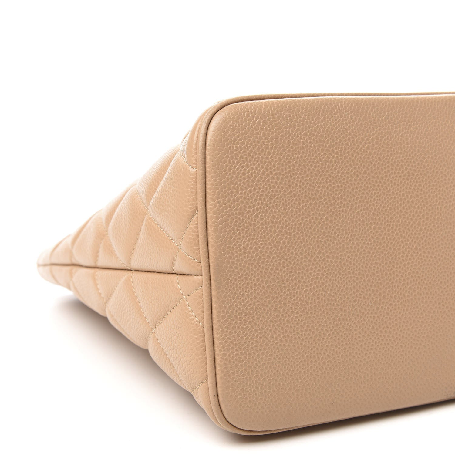 Chanel Caviar Quilted Medallion Tote Beige 6 of 14